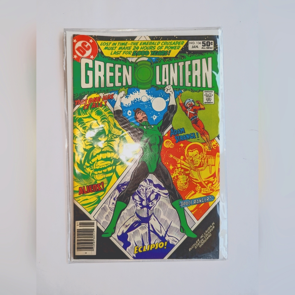 DC Green Lantern Comic Book Vol 19. #136 JAN 1981